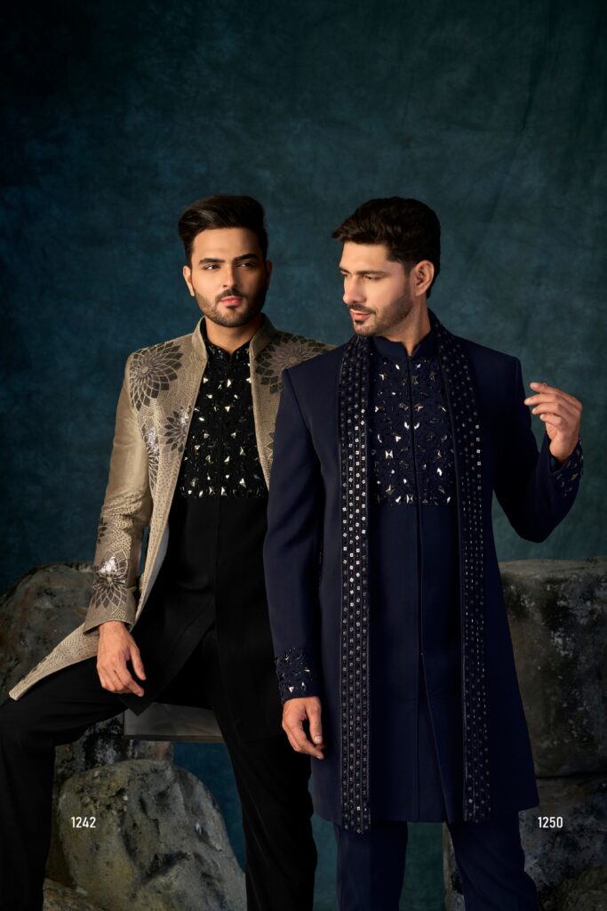 The Midnight Sovereign Indo-Western Collection – Elegance After Dark
