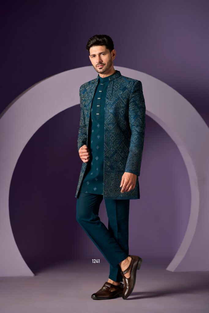 Morpeach Indo-Western – Elegance in Every Hue