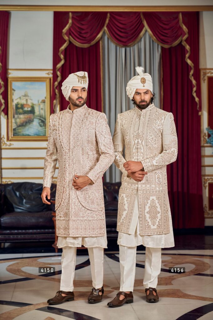 The Royal Pavilion Sherwani Collection – Timeless Luxury for Grand Occasions