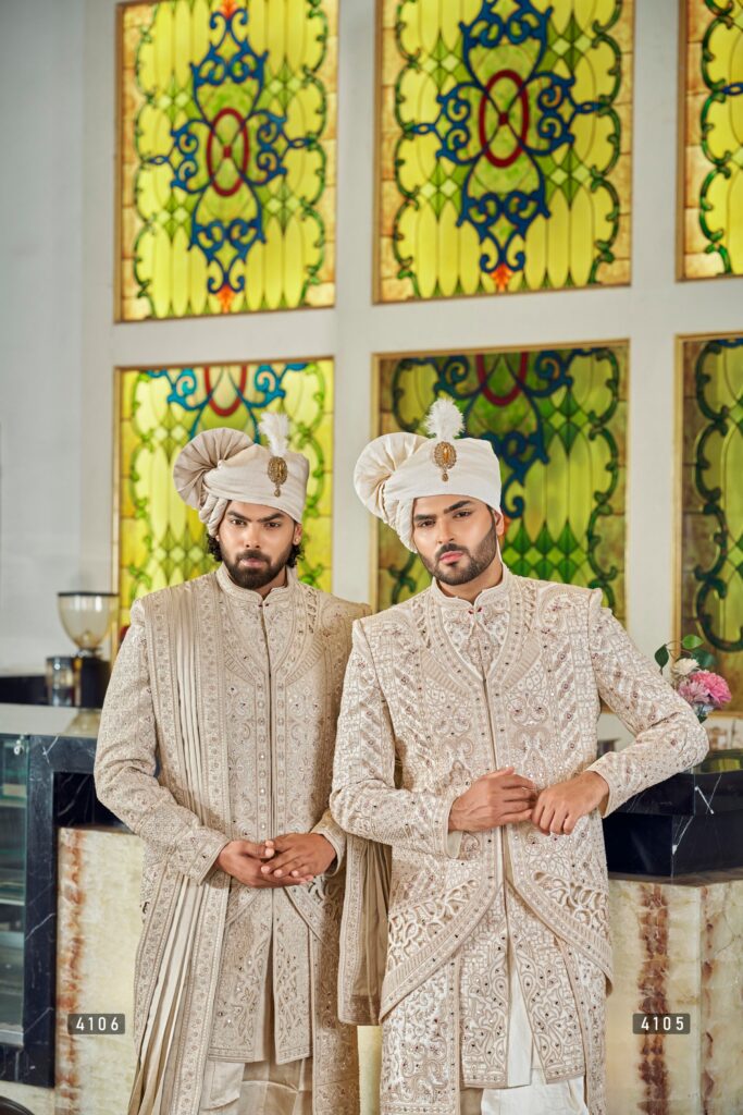 The Royal Velvet Route Sherwani – Inspired by Imperial Grandeur