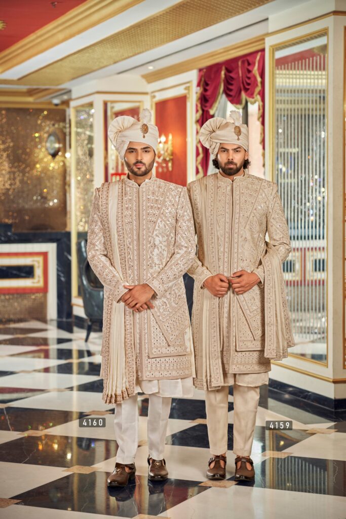 The Noble Groom Sherwani – Refined Luxury for Special Moments