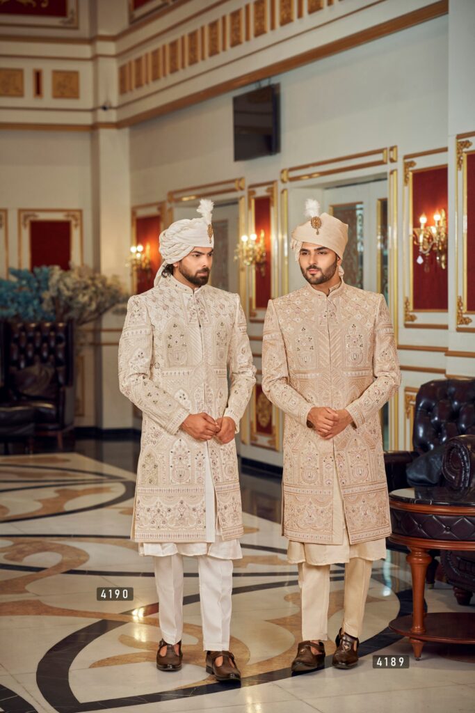 The Noble Heirs Sherwani Collection – Refined Wedding Luxury