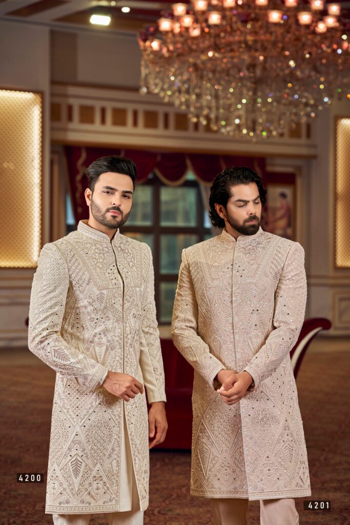 Nawab Heritage Sherwani – A Symbol of Refined Luxury