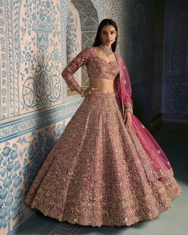 Regal Magenta Lehenga Collection