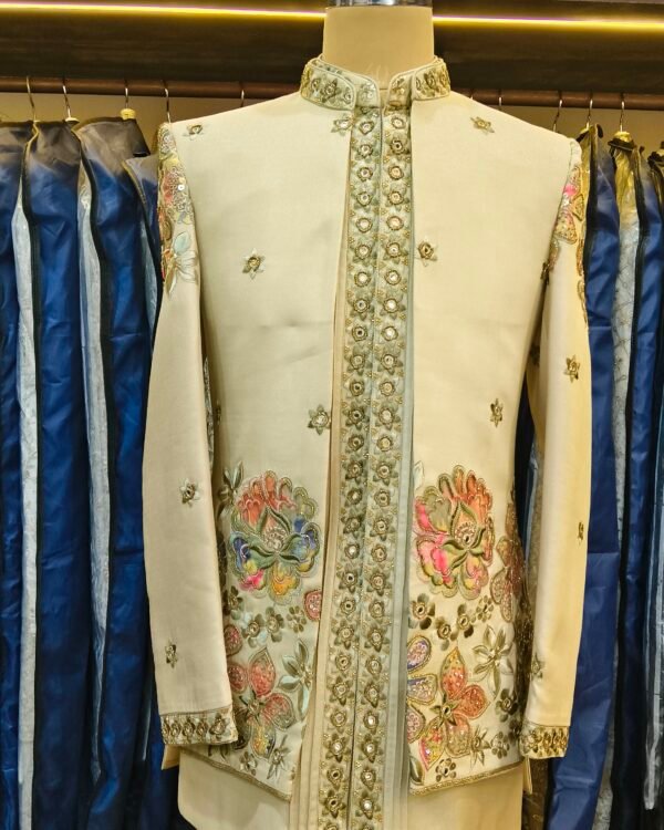 Ivory Designer Indo-Western