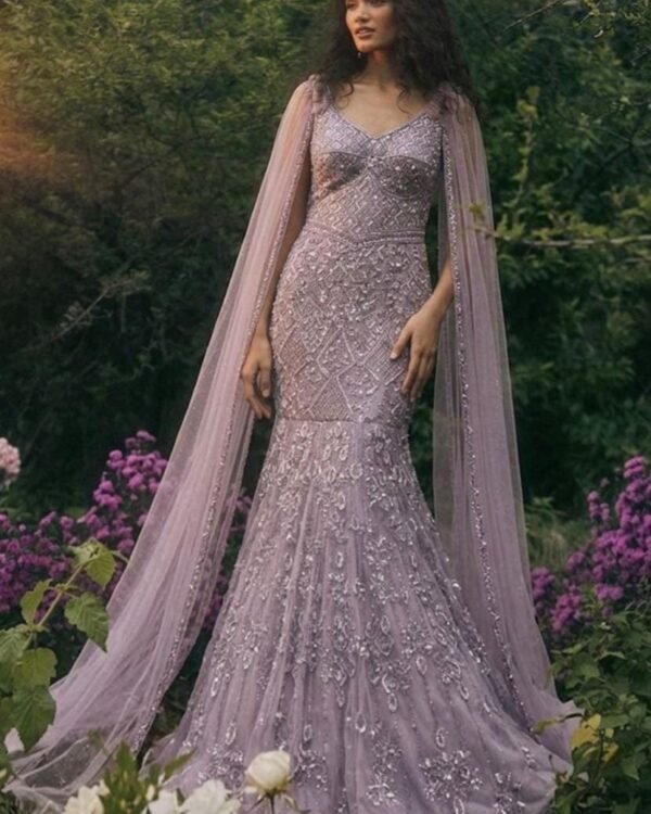 Lavender Fishcut Gown