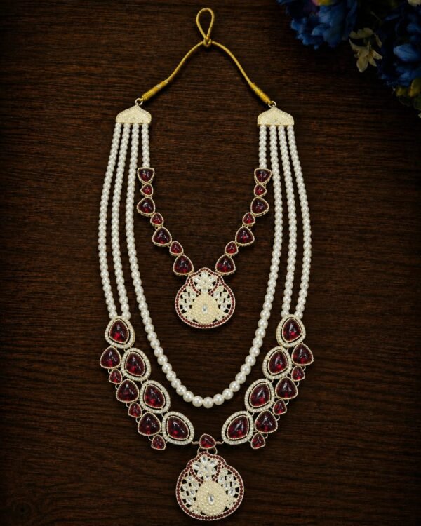 Ruby Royale Pearl Mala