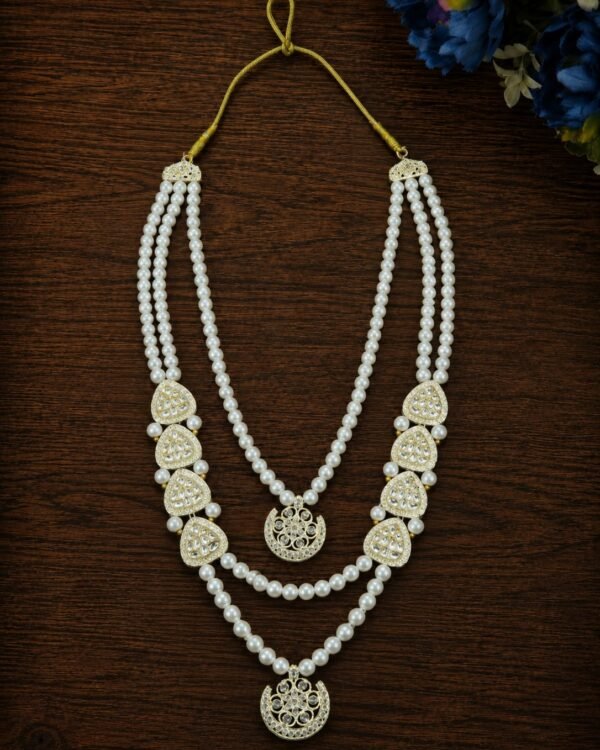 Imperial Pearl Chandbali Mala