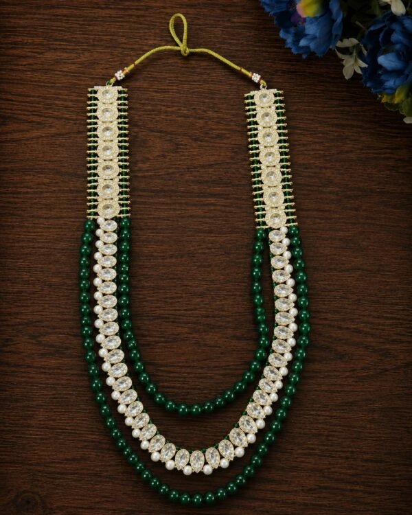 Emerald Royale Pearl Necklace