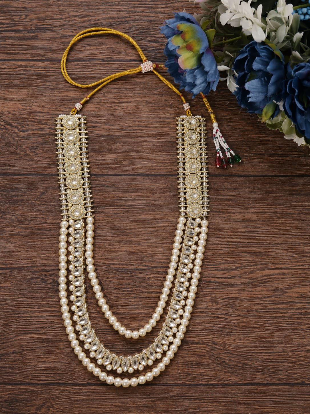 Off-White Pearl Necklace