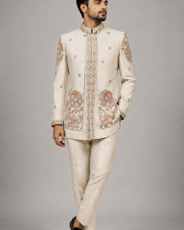 Ivory Designer Indo-Western