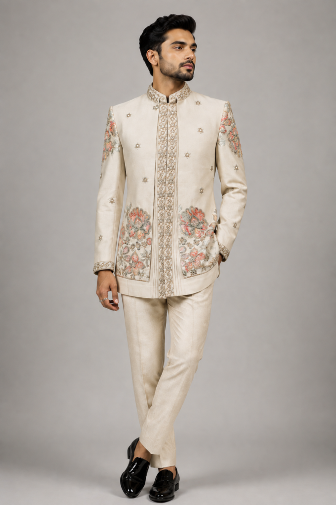 Ivory Designer Indo-Western