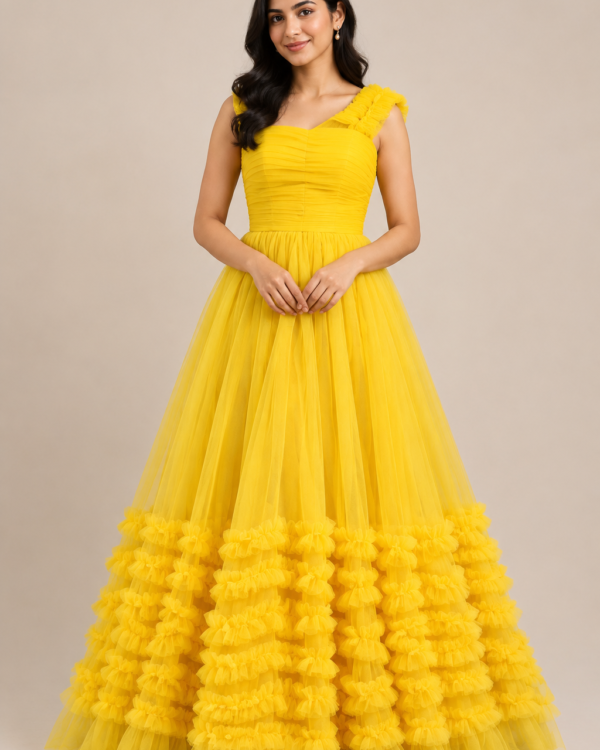 Sunshine Yellow Gown
