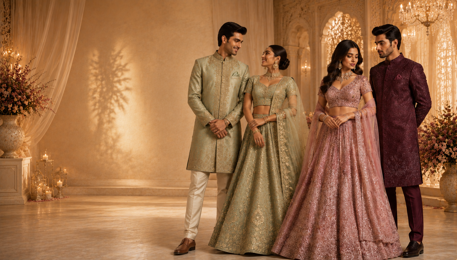 Wedding Couple Wear