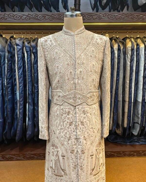 The Imperial Ivory Heritage Sherwani