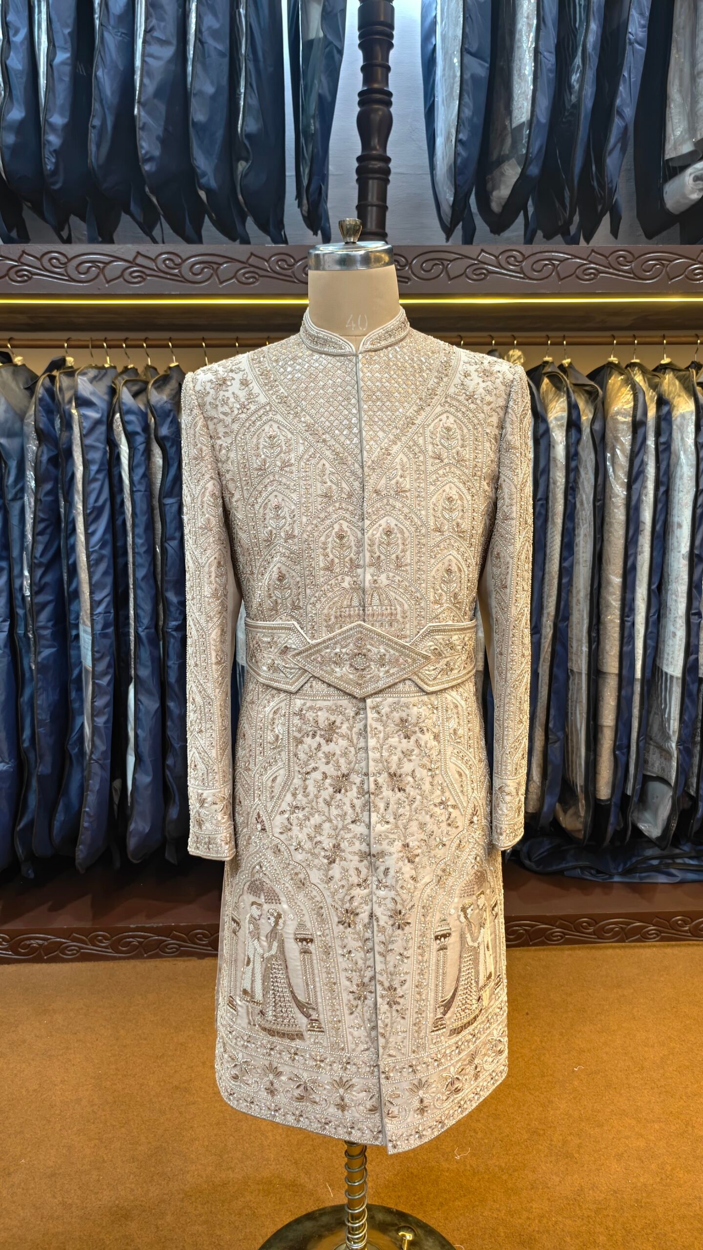 The Imperial Ivory Heritage Sherwani
