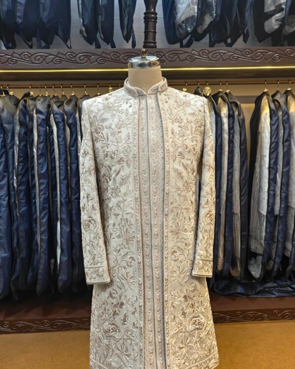 The Ivory Zari Heritage Sherwani