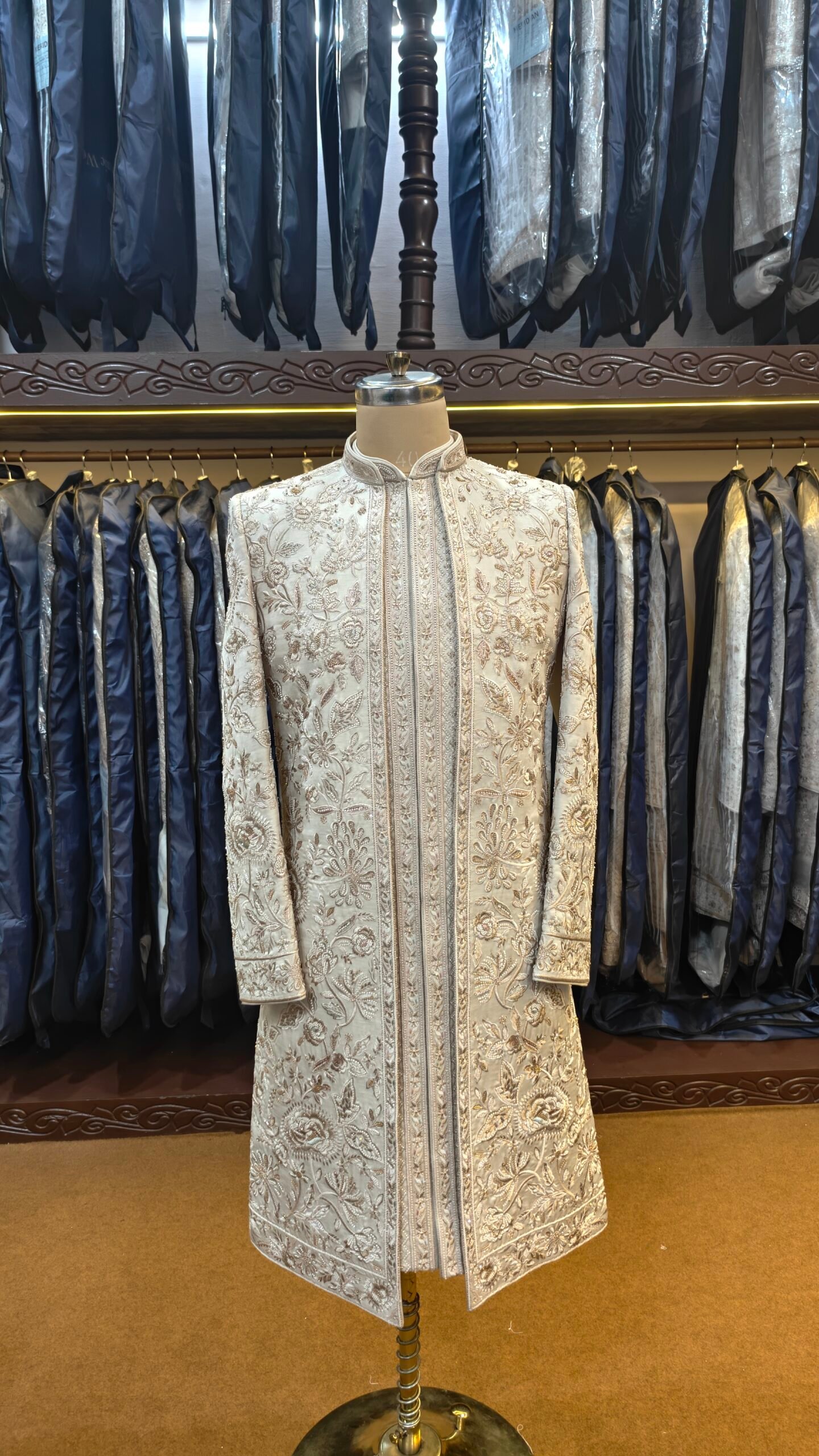 The Ivory Zari Heritage Sherwani